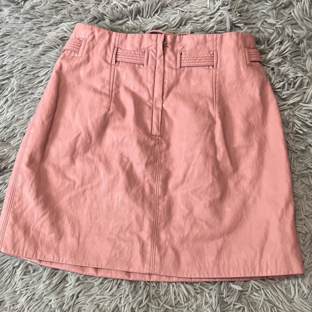 Payton Faux Leather Skirt - Picture 4 of 5